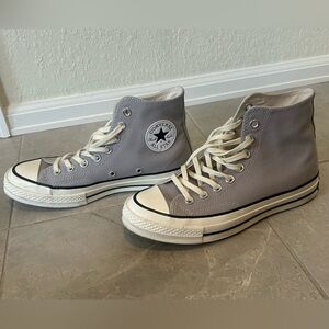 EUC Converse Women's Canvas Chuck 70 Hi Tops Women's Size 9 Grey Area A08615F